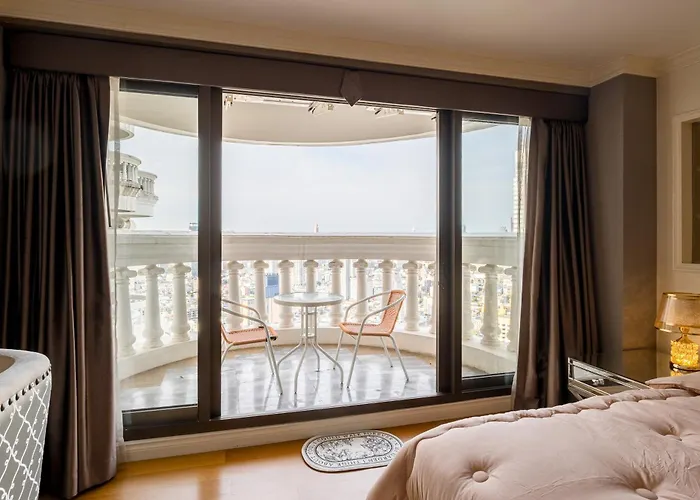 公寓 High-floor View Near Siam 曼谷