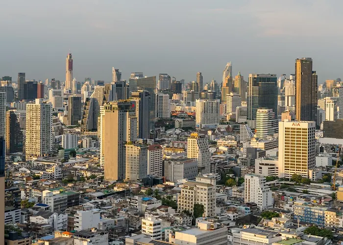 公寓 High-floor View Near Siam 曼谷